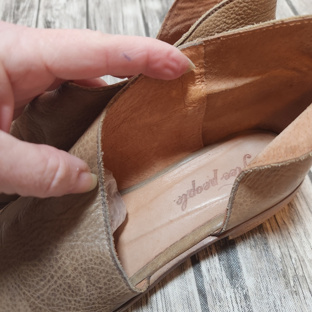 Free People‎ Blonde boot shoes - Picture 4 of 9